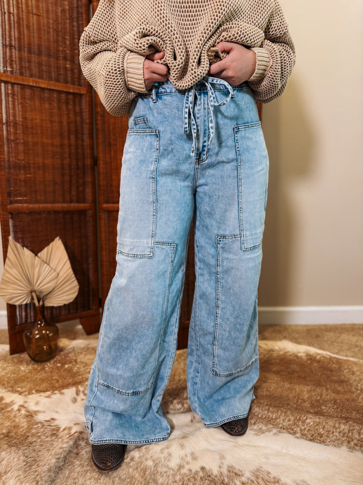 Jovie Tie Waist Jeans