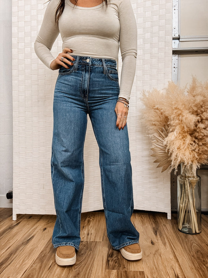 Zenana: Modern Wide Leg Jean