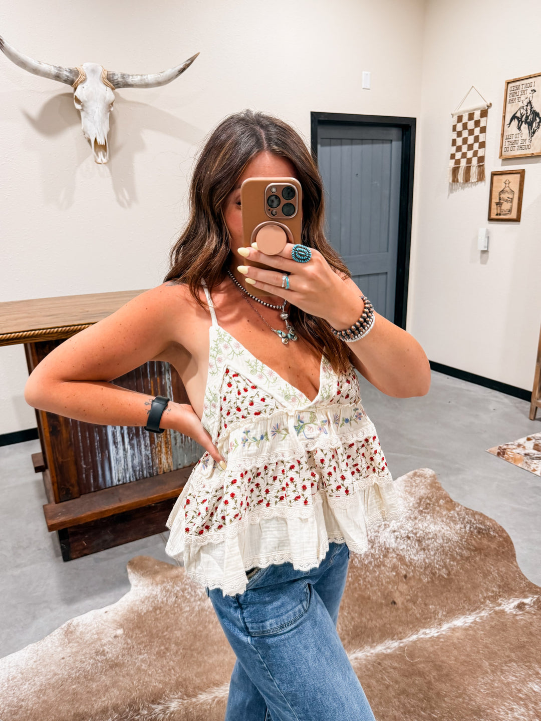 POL Garden Girl Top