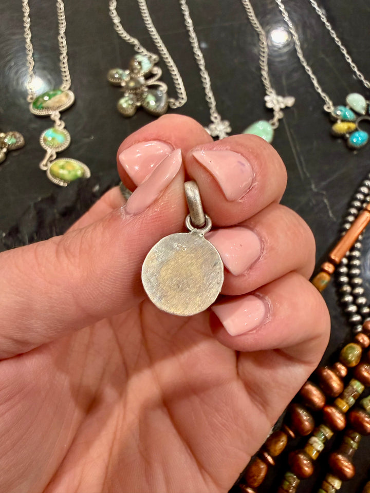 Turquoise Dainty Pendant #2