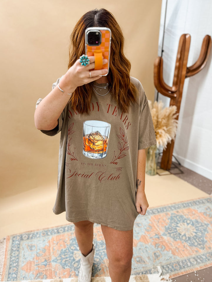 Cowboy Tears Oversized Tee