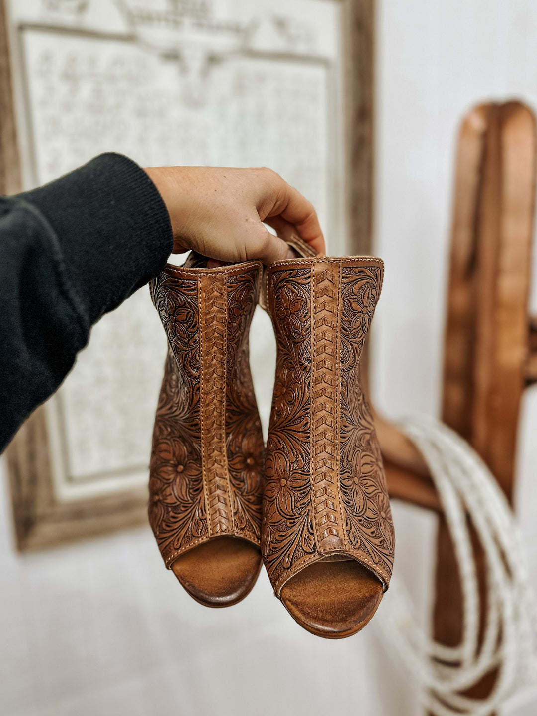 Monika Tooled Boot