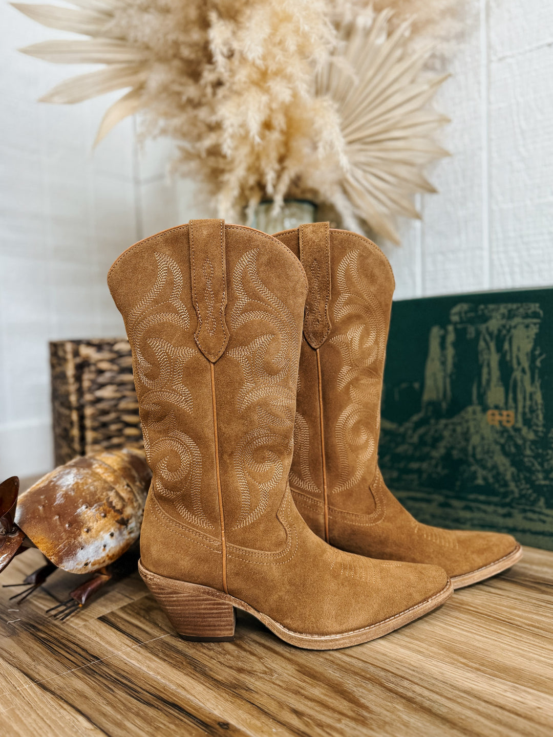 Buck & Brana Tessa Boot: Camel