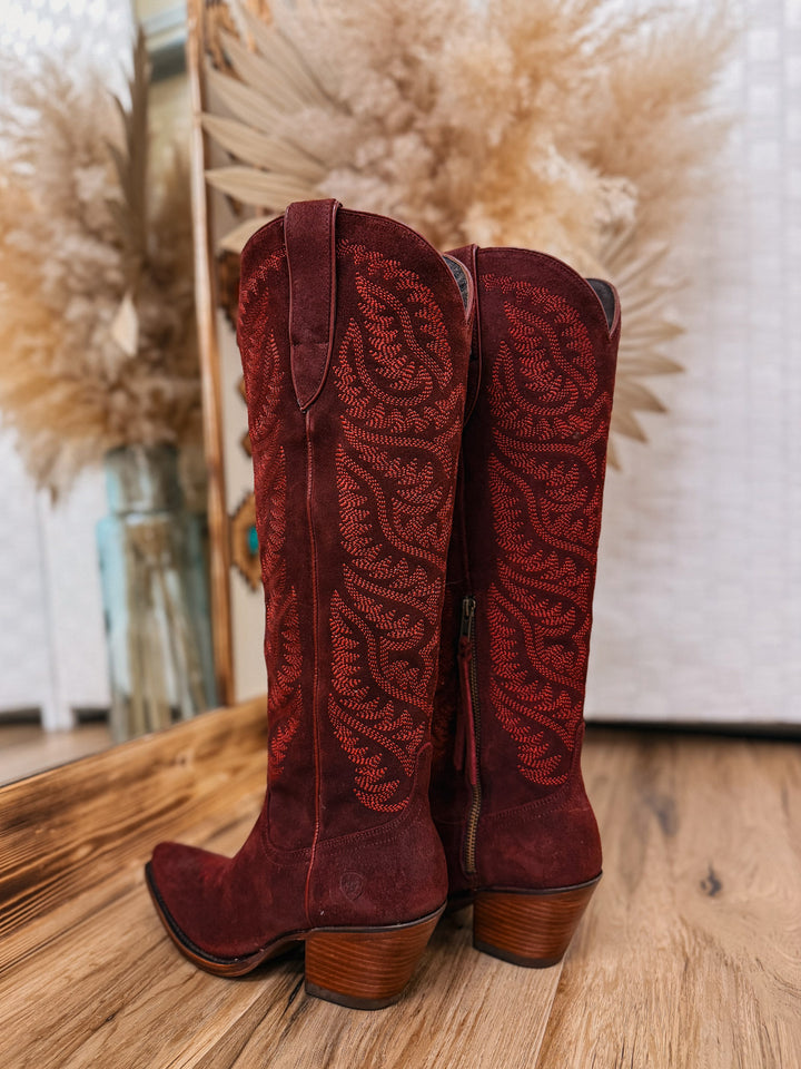 Ariat Laramie Boot: Burgundy