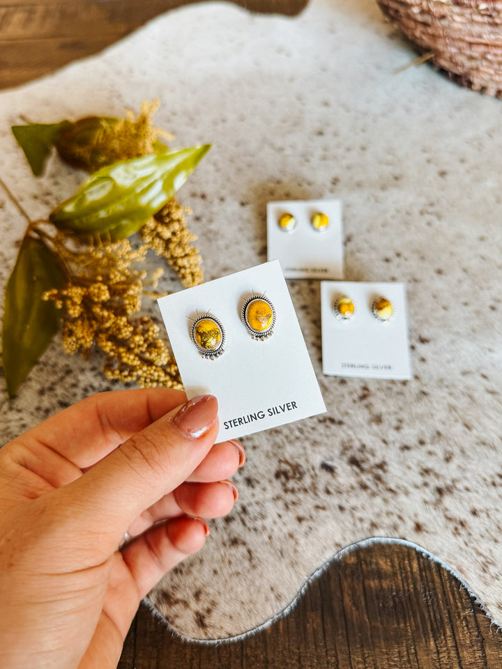 Honey Dahlia Earrings