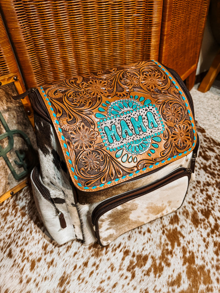 MAMA Cowhide Backpack