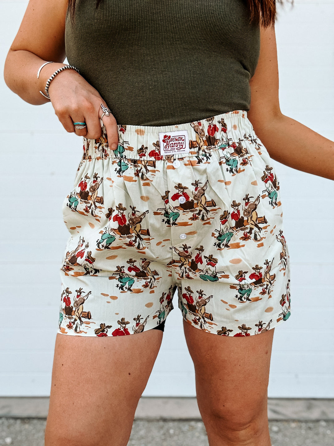 Wagon Wheel Shorts
