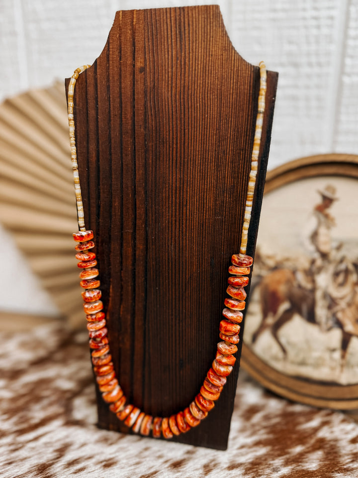Tango Spiney Slab Necklace