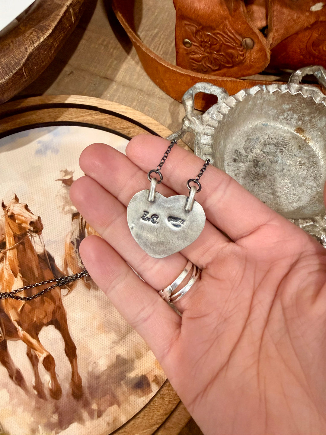 Lee Chee Royston Heart Necklace