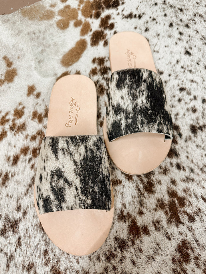 Agave Sky Cowhide Sandals 7 #5