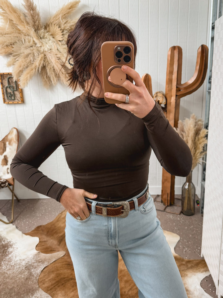 Like Butter Long Sleeve: Mocha