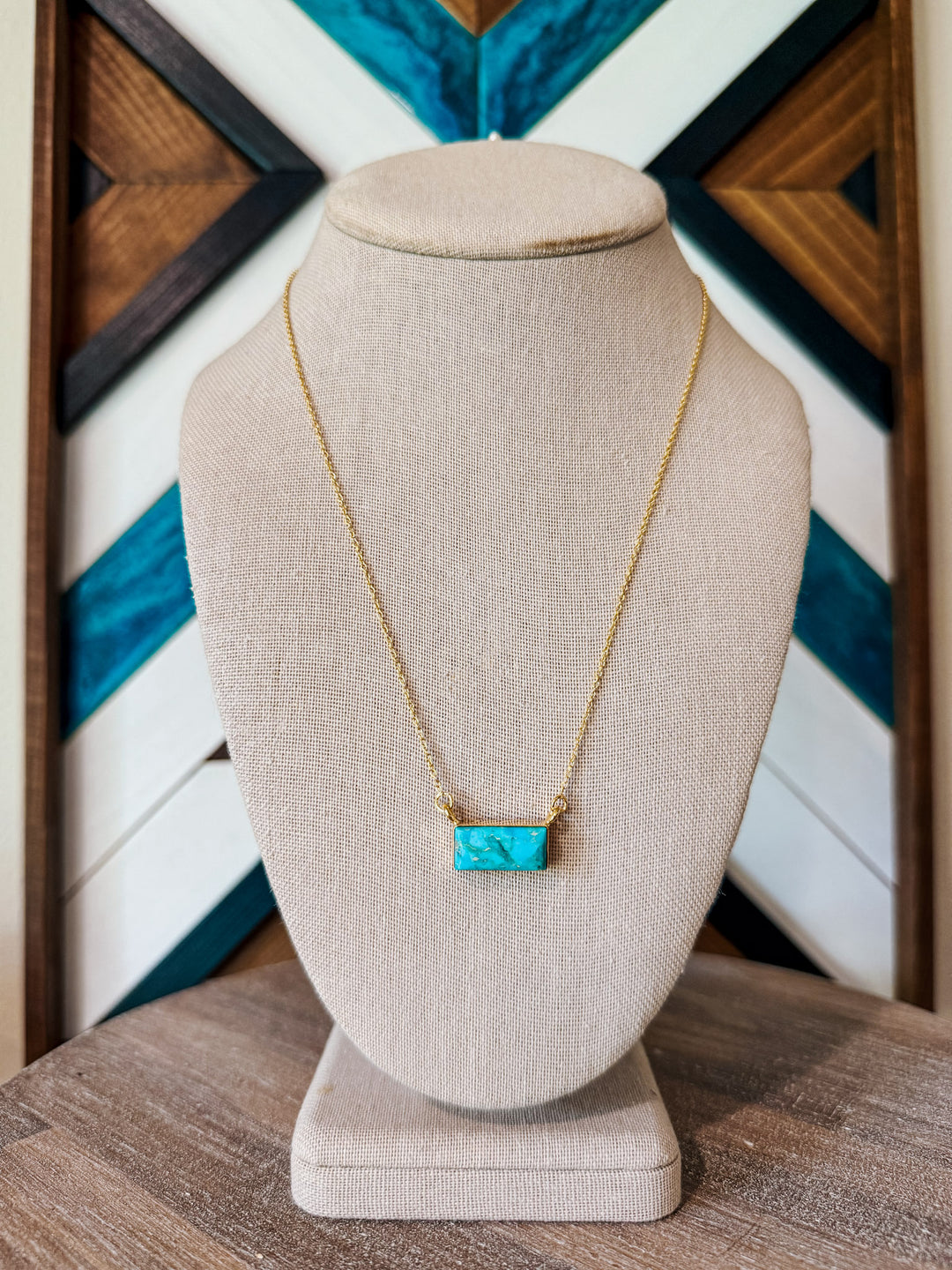 Golden King Bar Necklace