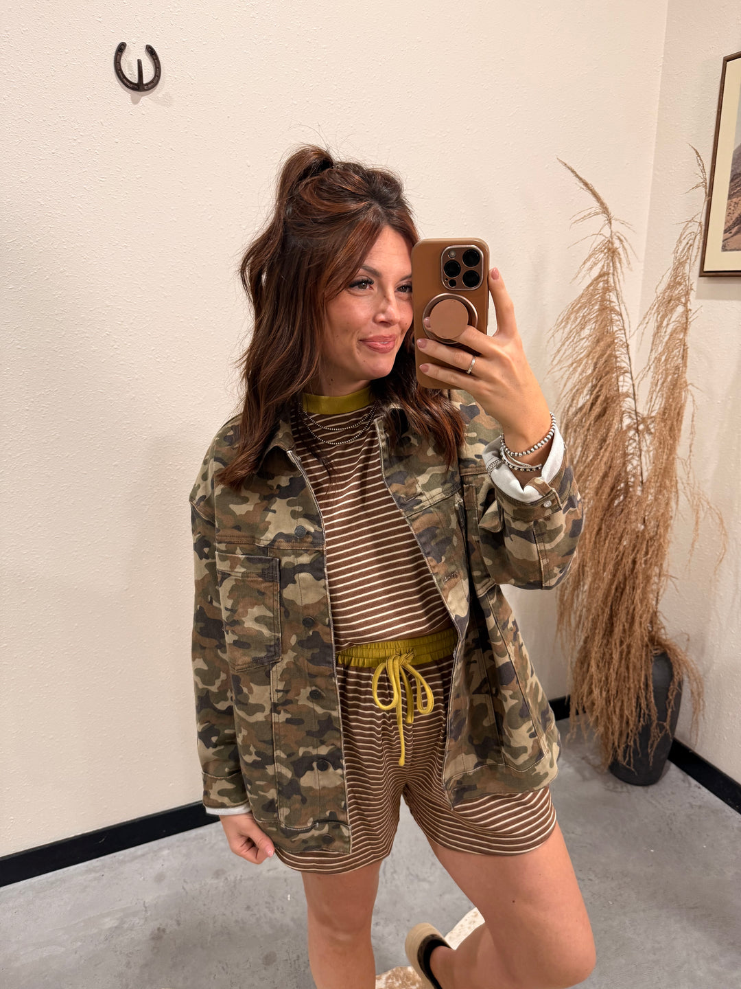 Camo Oversized Jacket