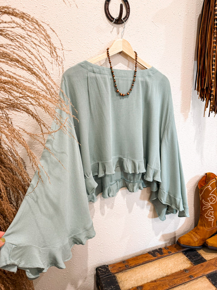O'Fallon Top: Sage