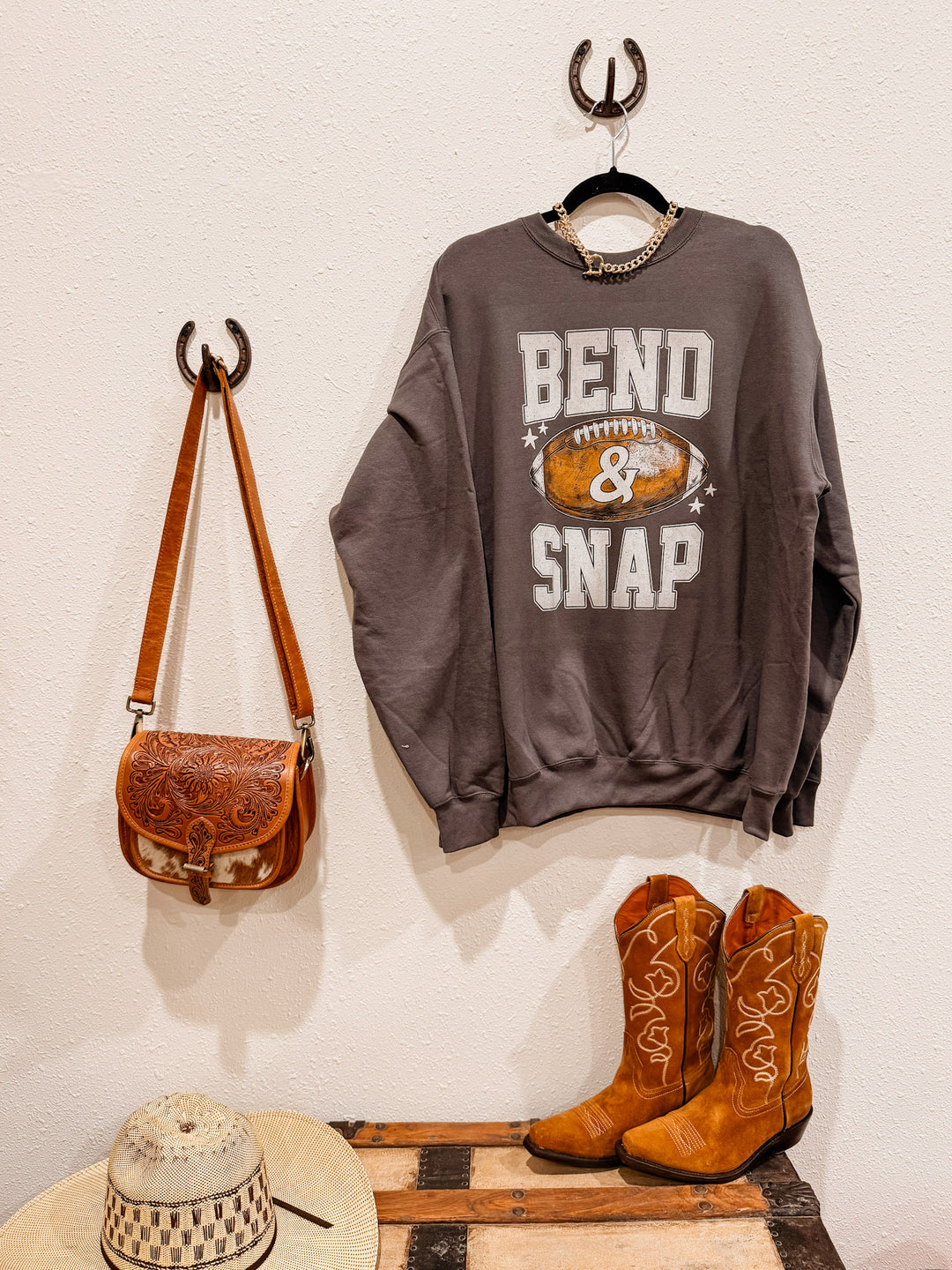 Bend & Snap Oversized Sweatshirt