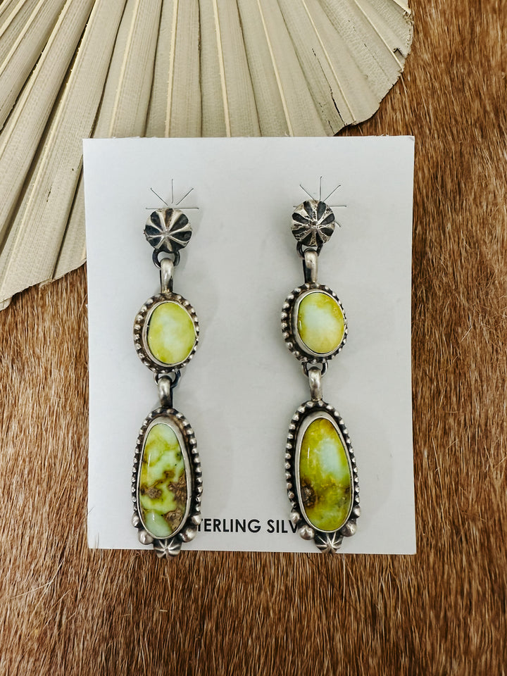 Palomino Turquoise Queens Earrings