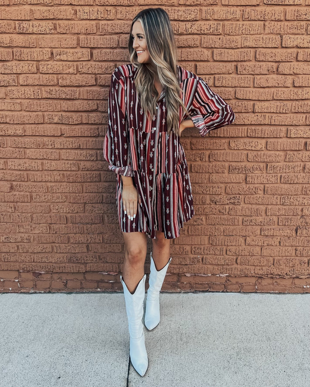 Wrangler: Retro Western Snap Dress