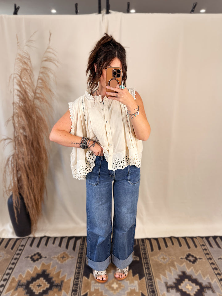 Bell Lace Blouse