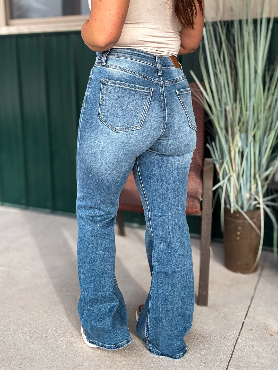 Artemis Vintage: Tummy Control Palazzo Jean *SIGNATURE*