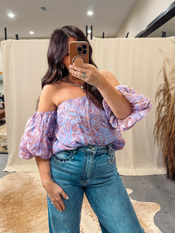 Lilac Lavender Top