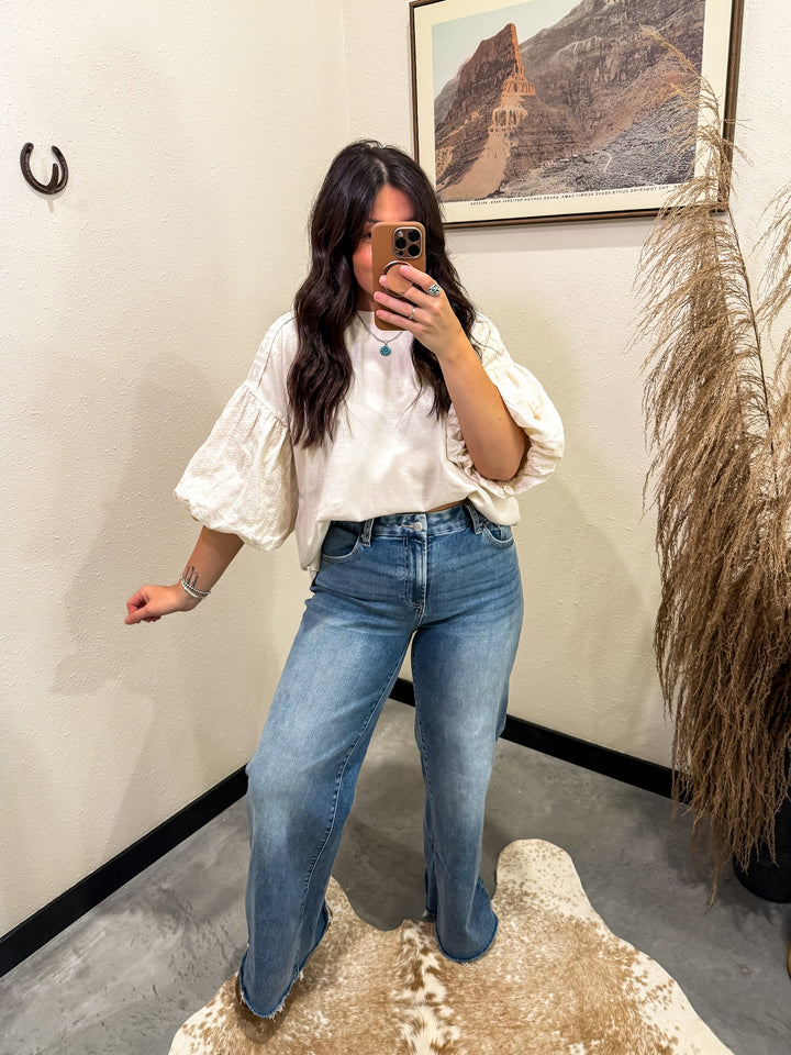 Harley Raw Hem Jean