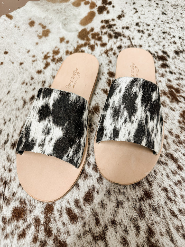 Agave Sky Cowhide Sandals 10 #5