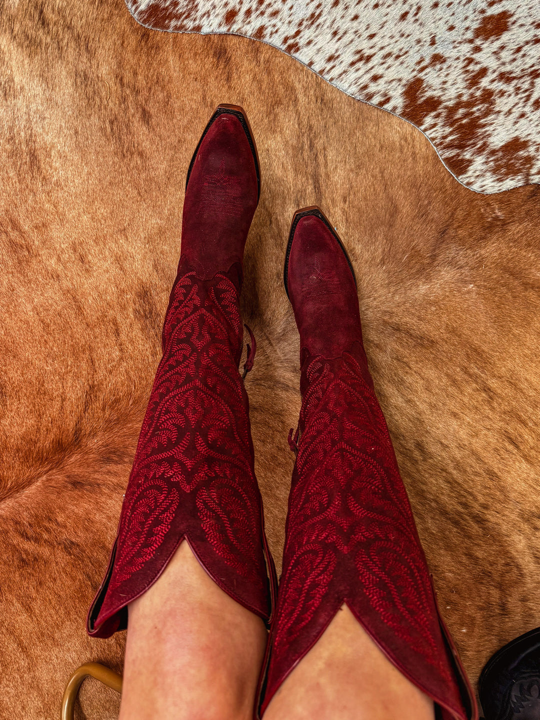 Ariat Laramie Boot: Burgundy