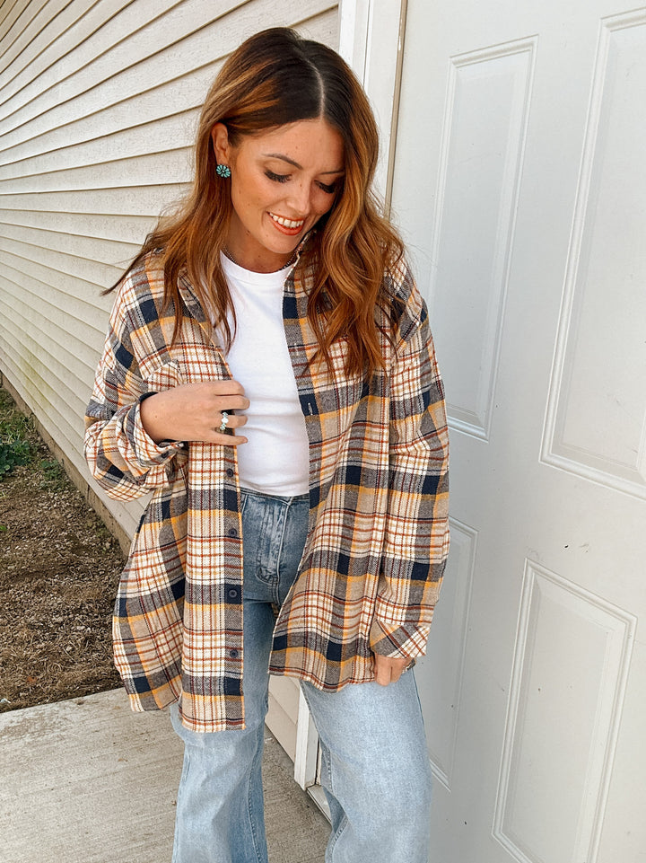 Blue & Gold Flannel