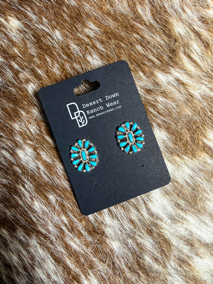 Kingman Court Cluster Earrings