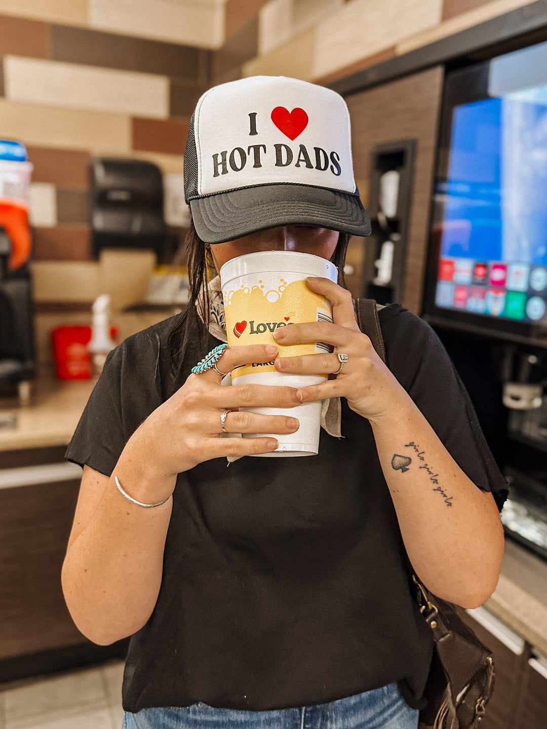 Hot Dad Trucker Hat