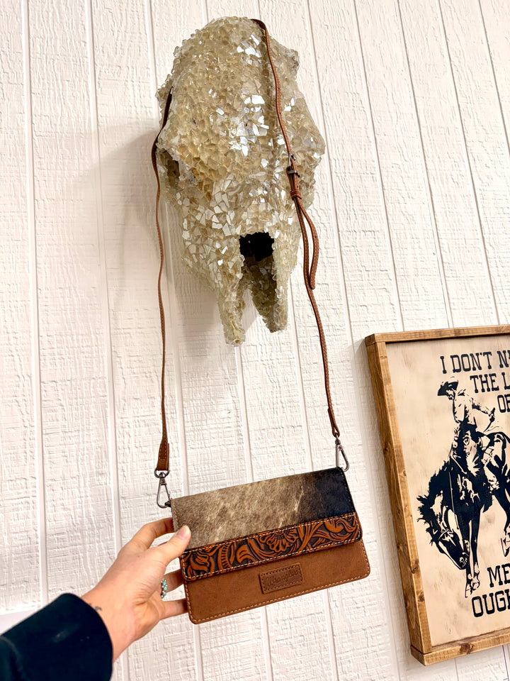 Sahara Cowhide Clutch Wallet