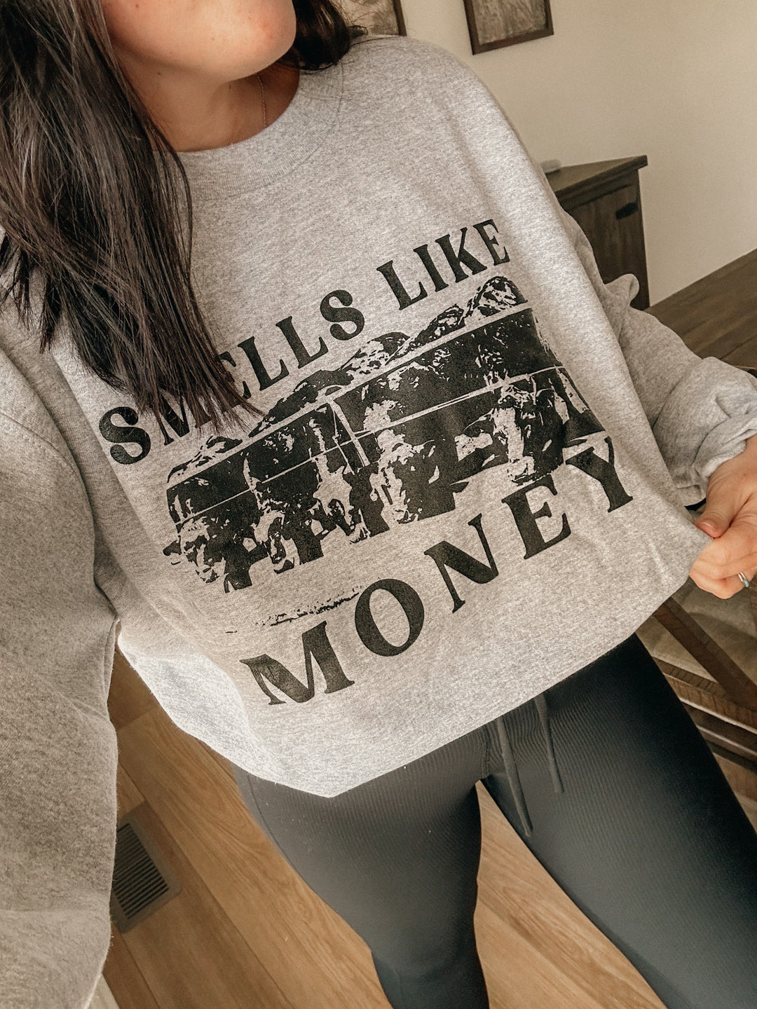 Smells Like Money Crewneck