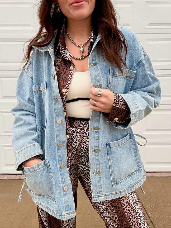 Lily of the Valley Denim Jacket