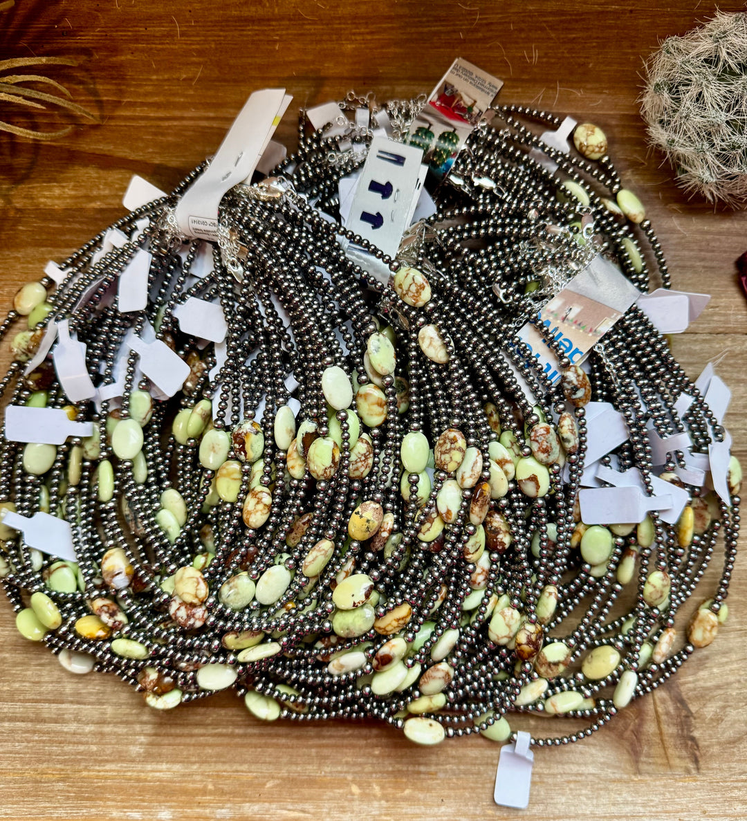 Magnesite Lemon Turquoise Necklace