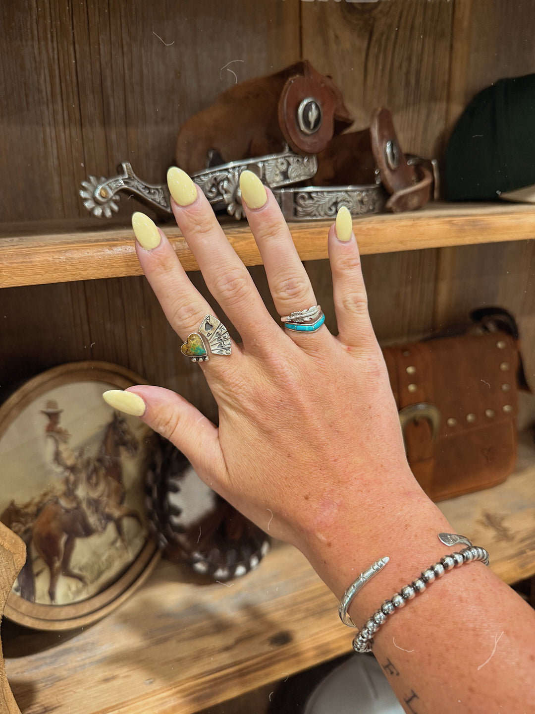 Hand of Hearts Ring - Adjustable