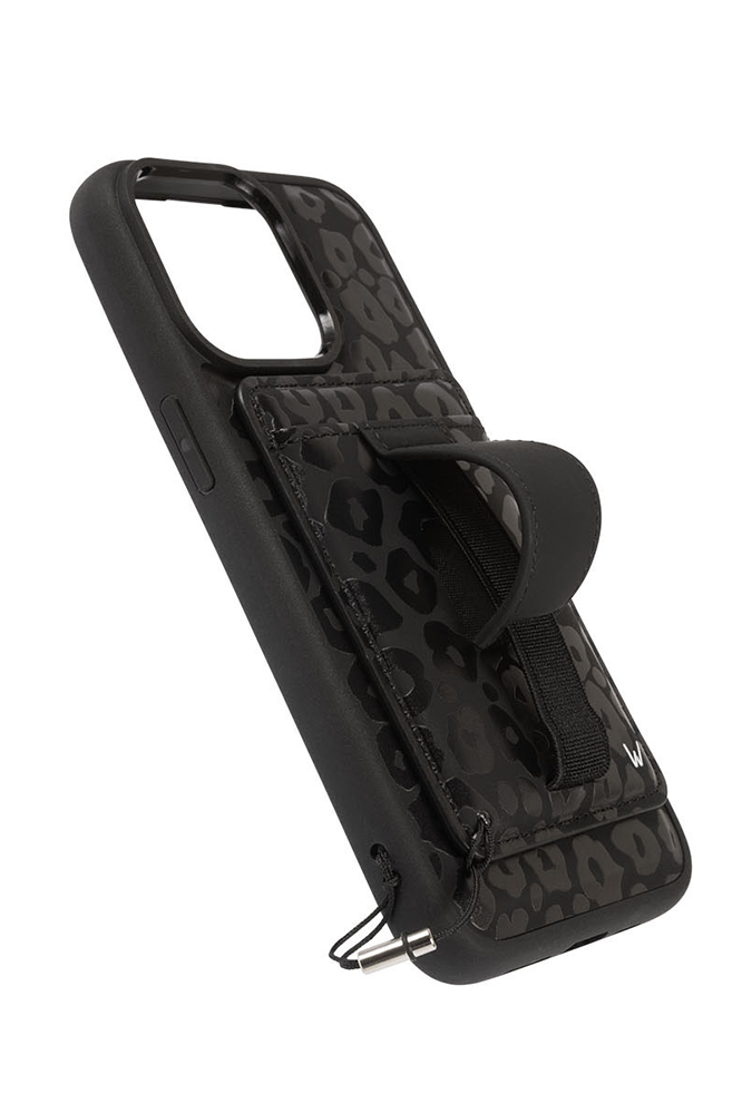 Blacked Out Leopard Magnetic Case