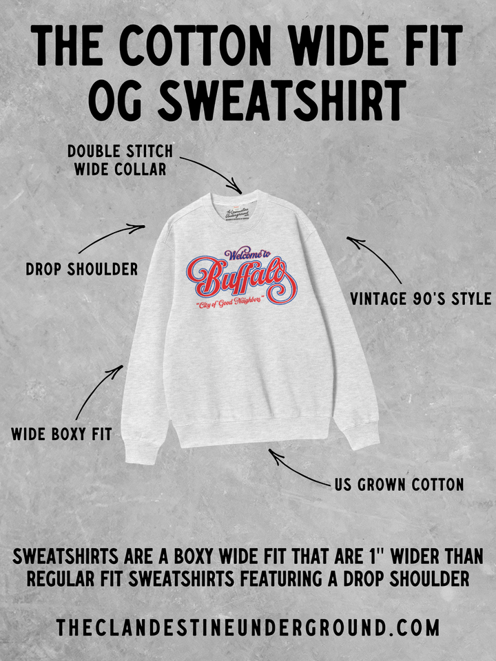 Underground: This Is My First Rodeo Boxy Sweatshirt