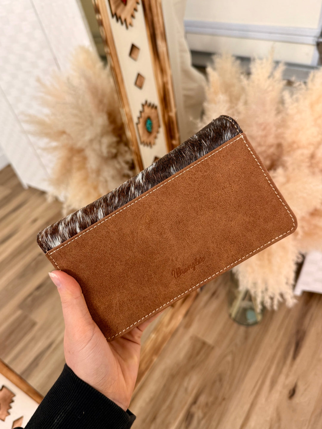 Sahara Cowhide Clutch Wallet