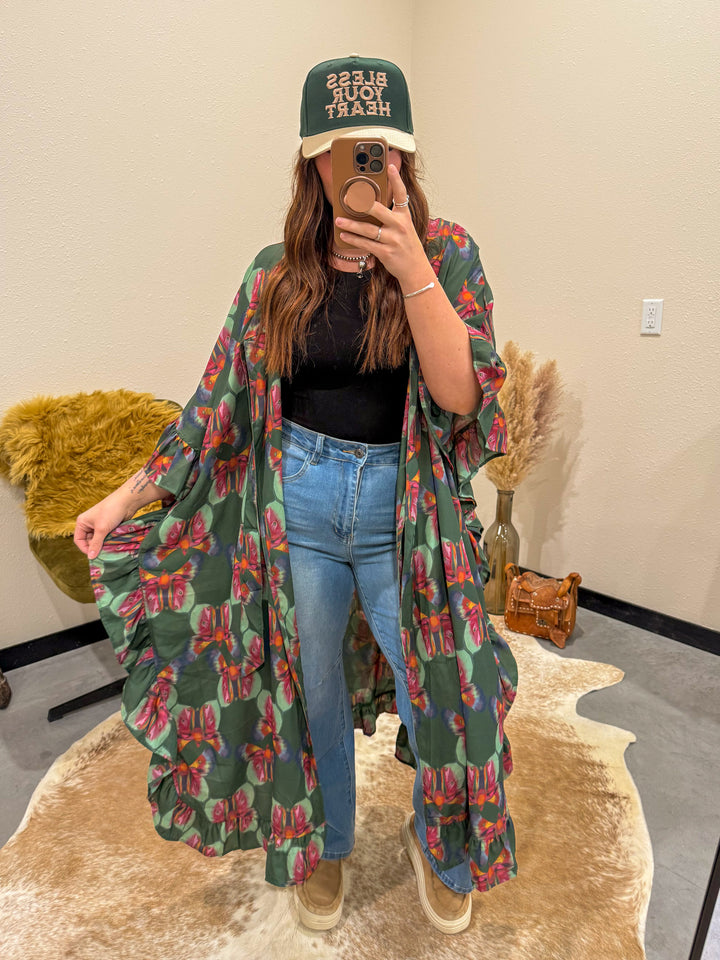 Lady The Brand: Lilith Green Moth Cape