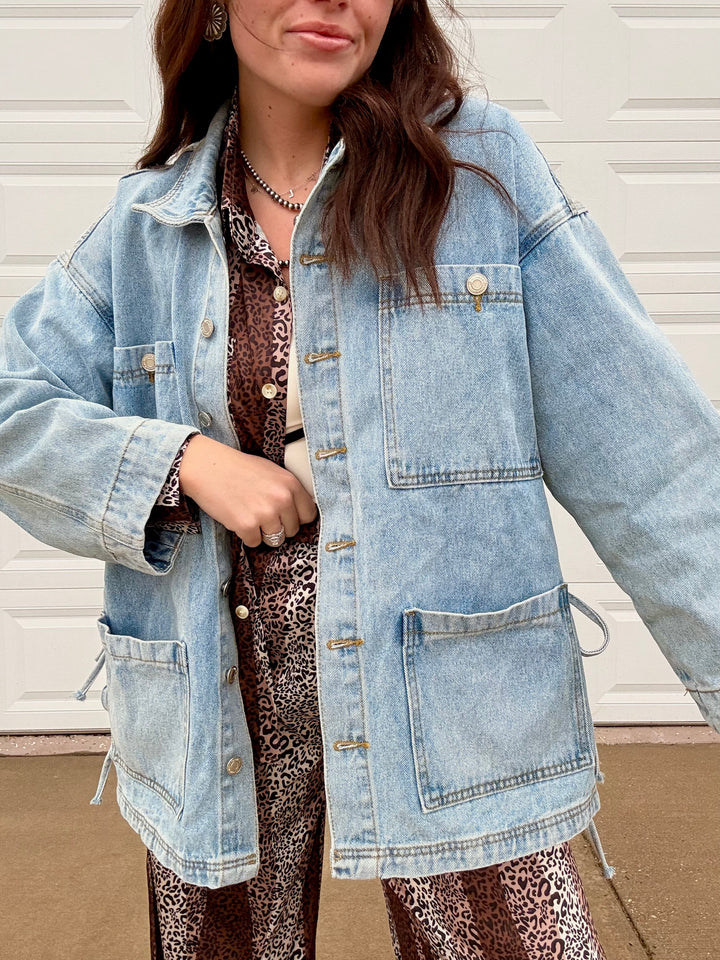 Lily of the Valley Denim Jacket