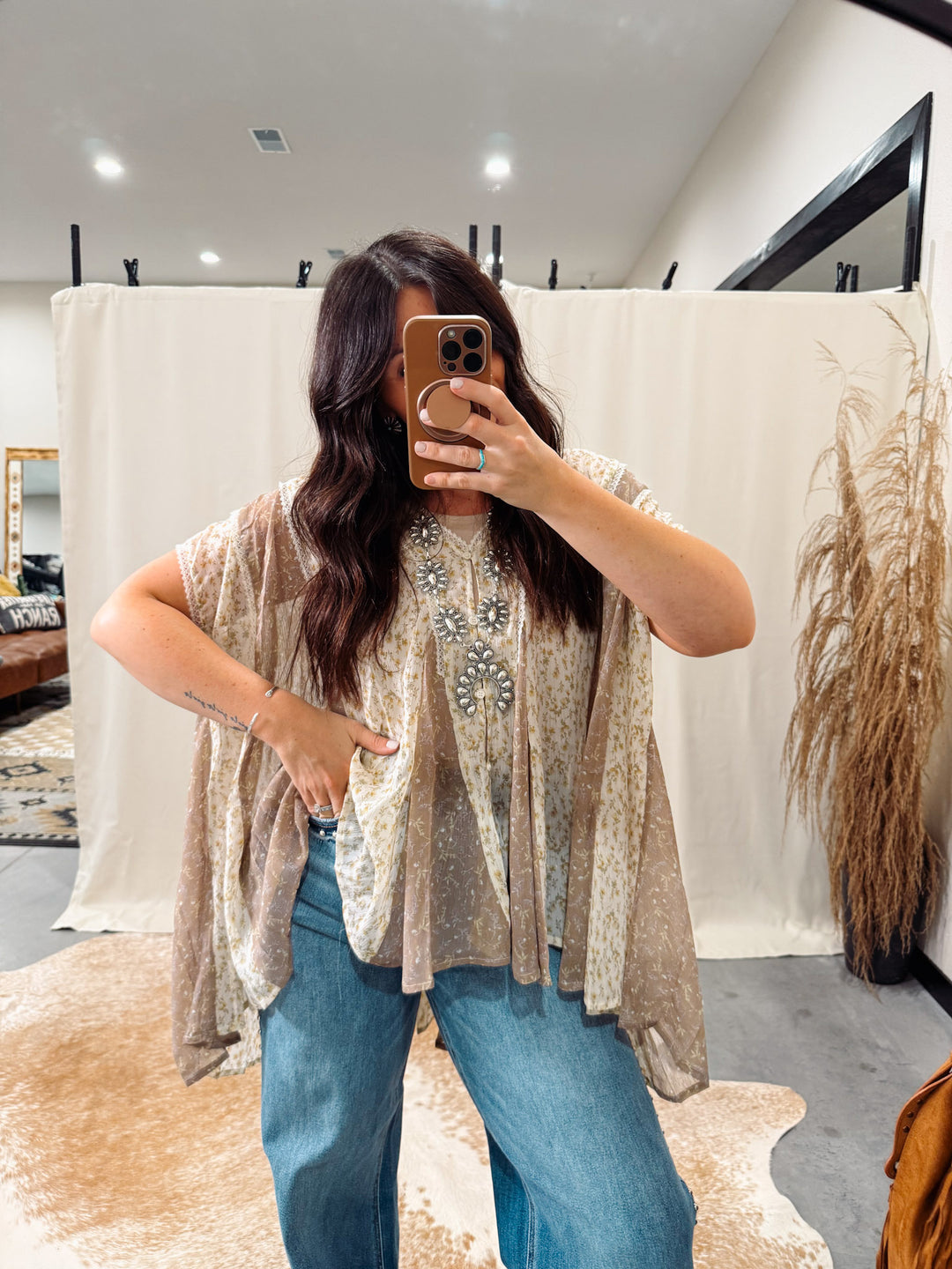 Bianca Floral Tunic Top