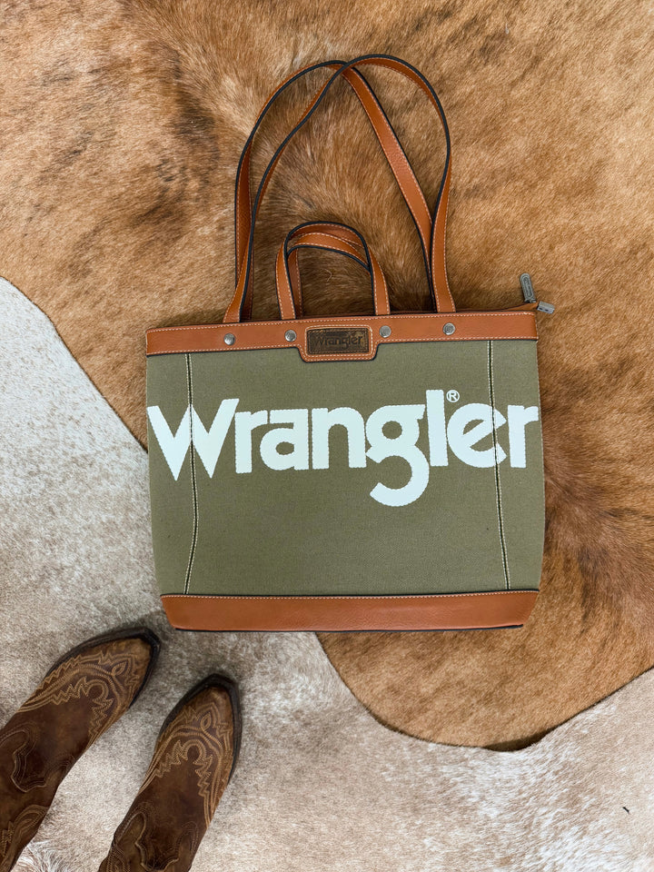 Wrangler Canvas Tote Bag