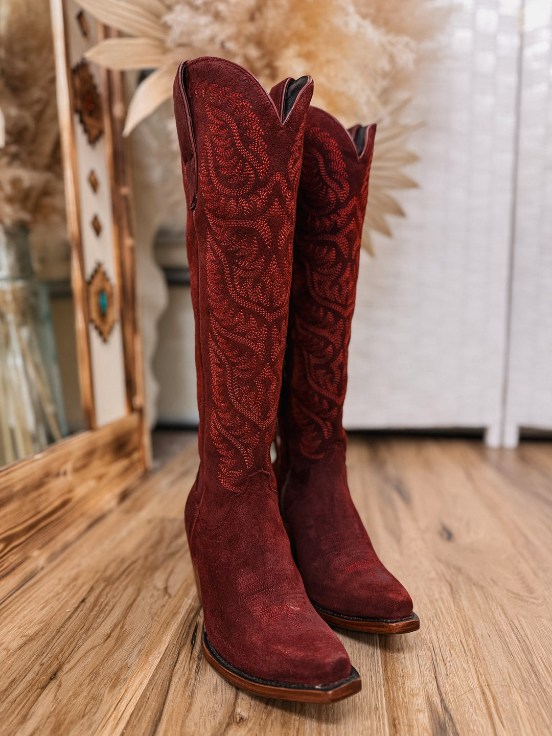 Ariat Laramie Boot: Burgundy