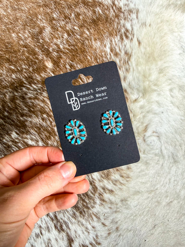 Kingman Court Cluster Earrings