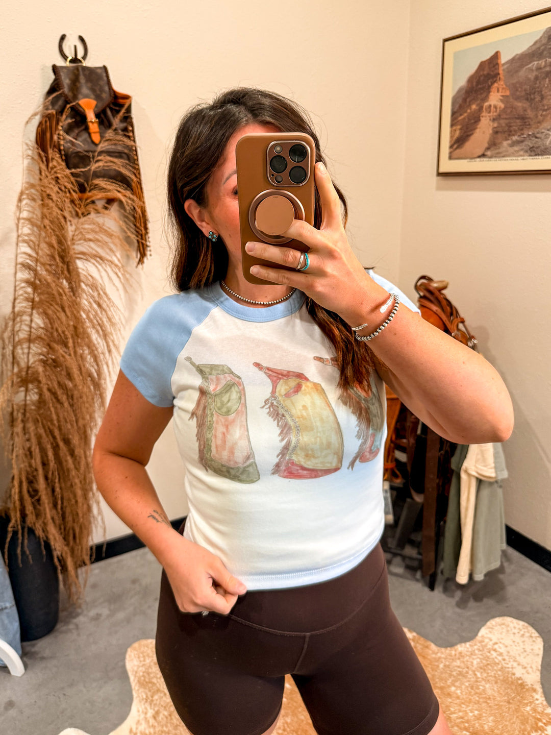 Jackson Chaps Baby Tee