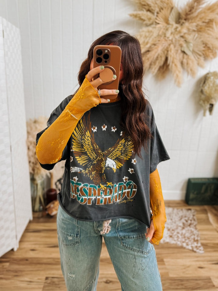 Desperado Oversized Cropped Tee