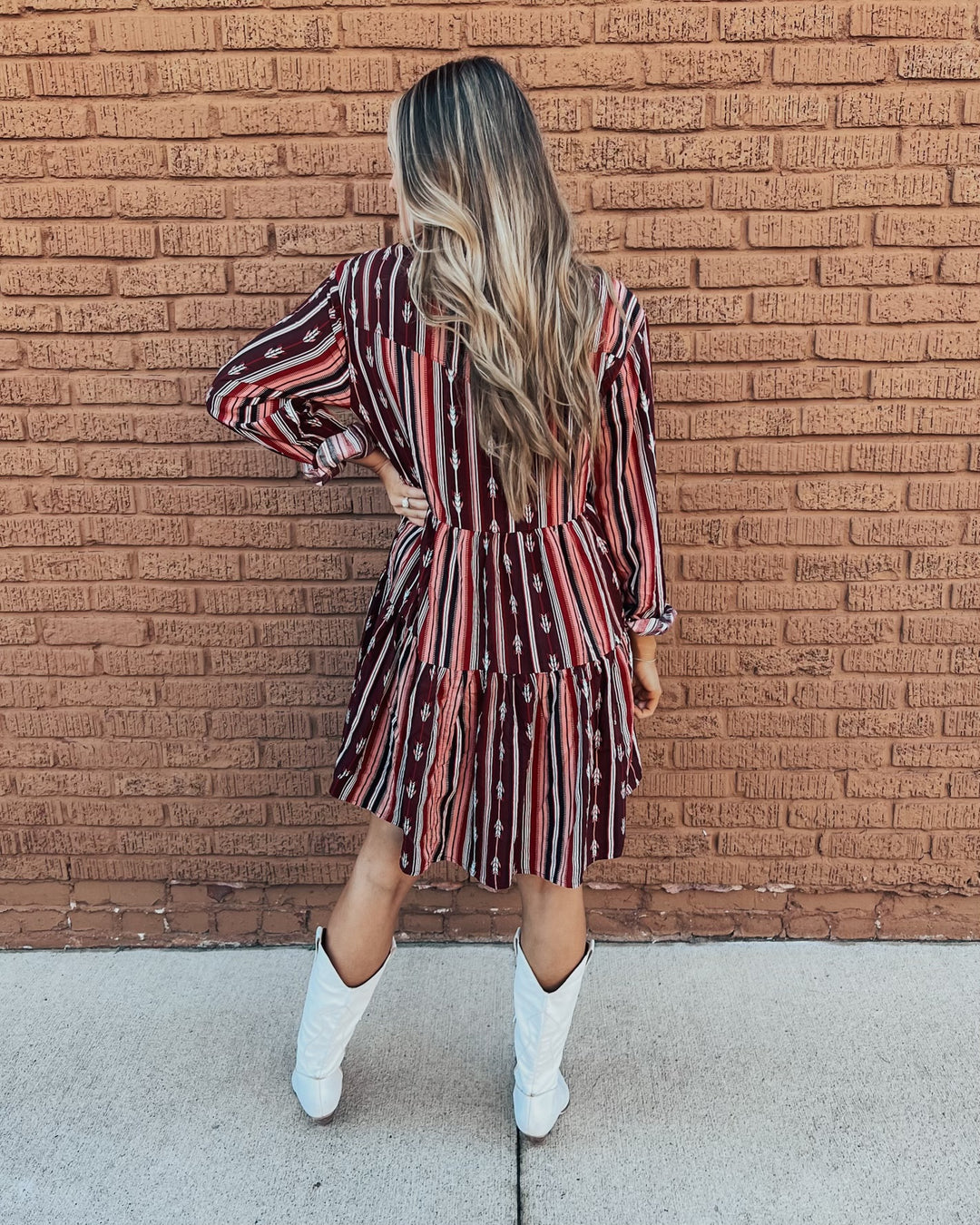 Wrangler: Retro Western Snap Dress