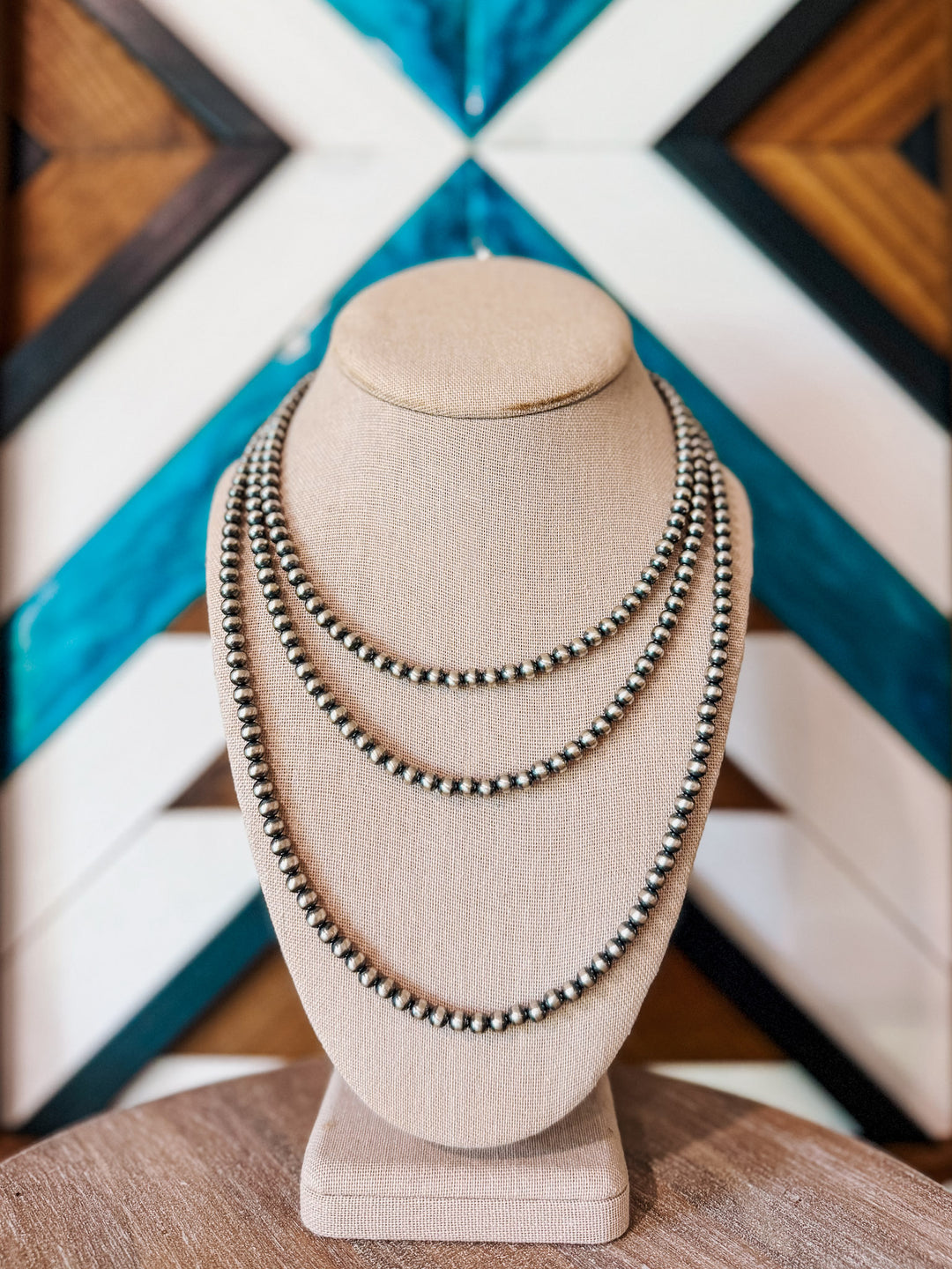 5mm 16” Navajo Pearl Necklace