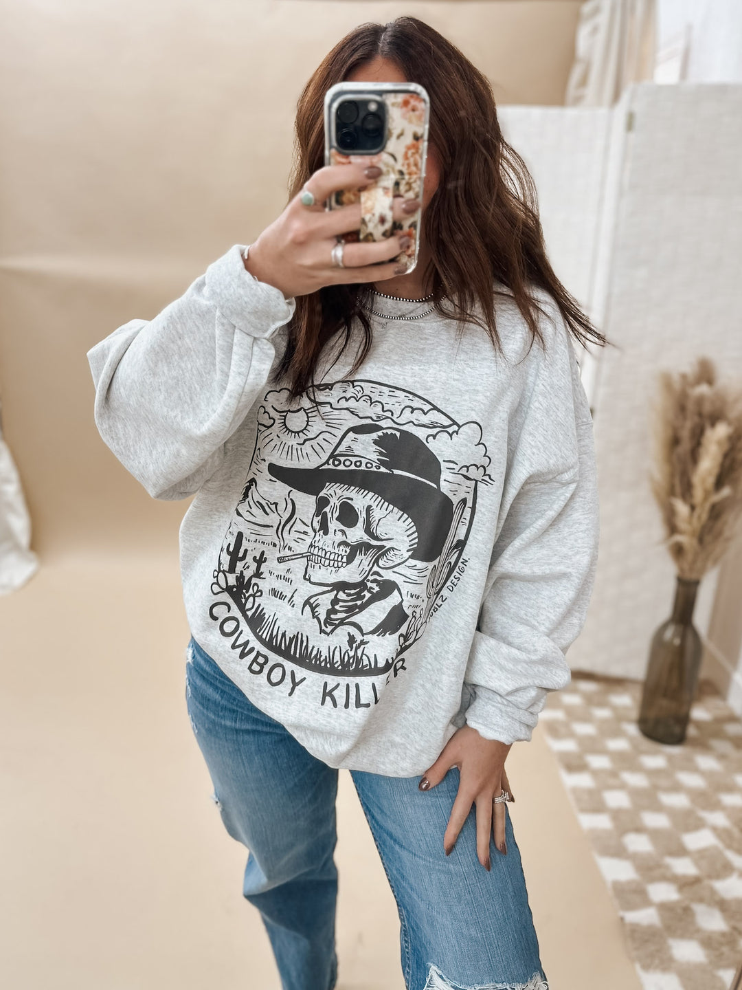 Cowboy Killer Oversized Crewneck