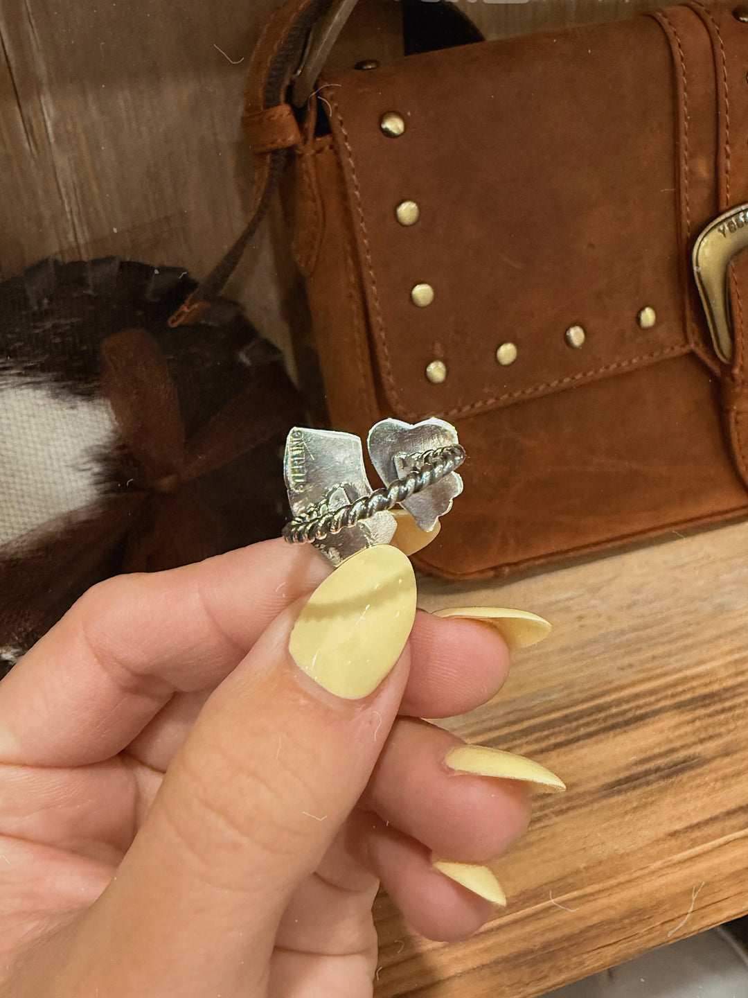 Hand of Hearts Ring - Adjustable